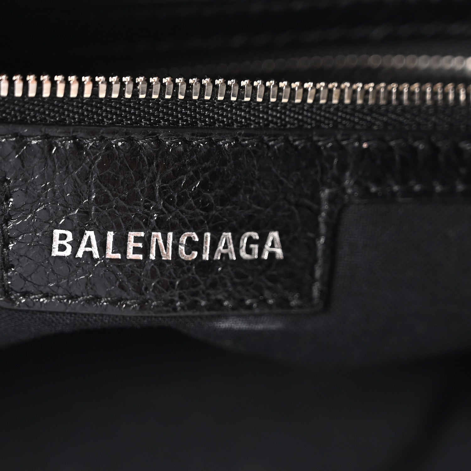 Balenciaga Agneau Arena Medium Le Cagole Shoulder Bag Black 7 of 11