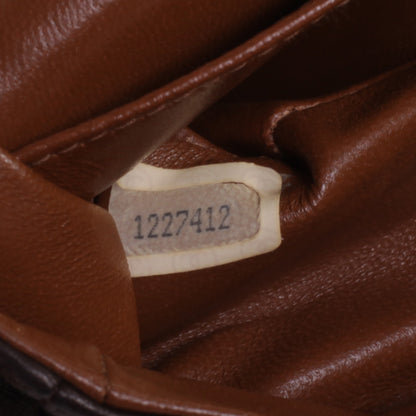 Chanel Lambskin Small Double Flap Brown 9 of 10