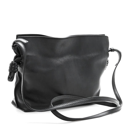 Loewe Calfskin Mini Flamenco Knot Clutch Black 3 of 9