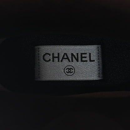 Chanel Caoutchouk CC High Boots 40 Black 6 of 8