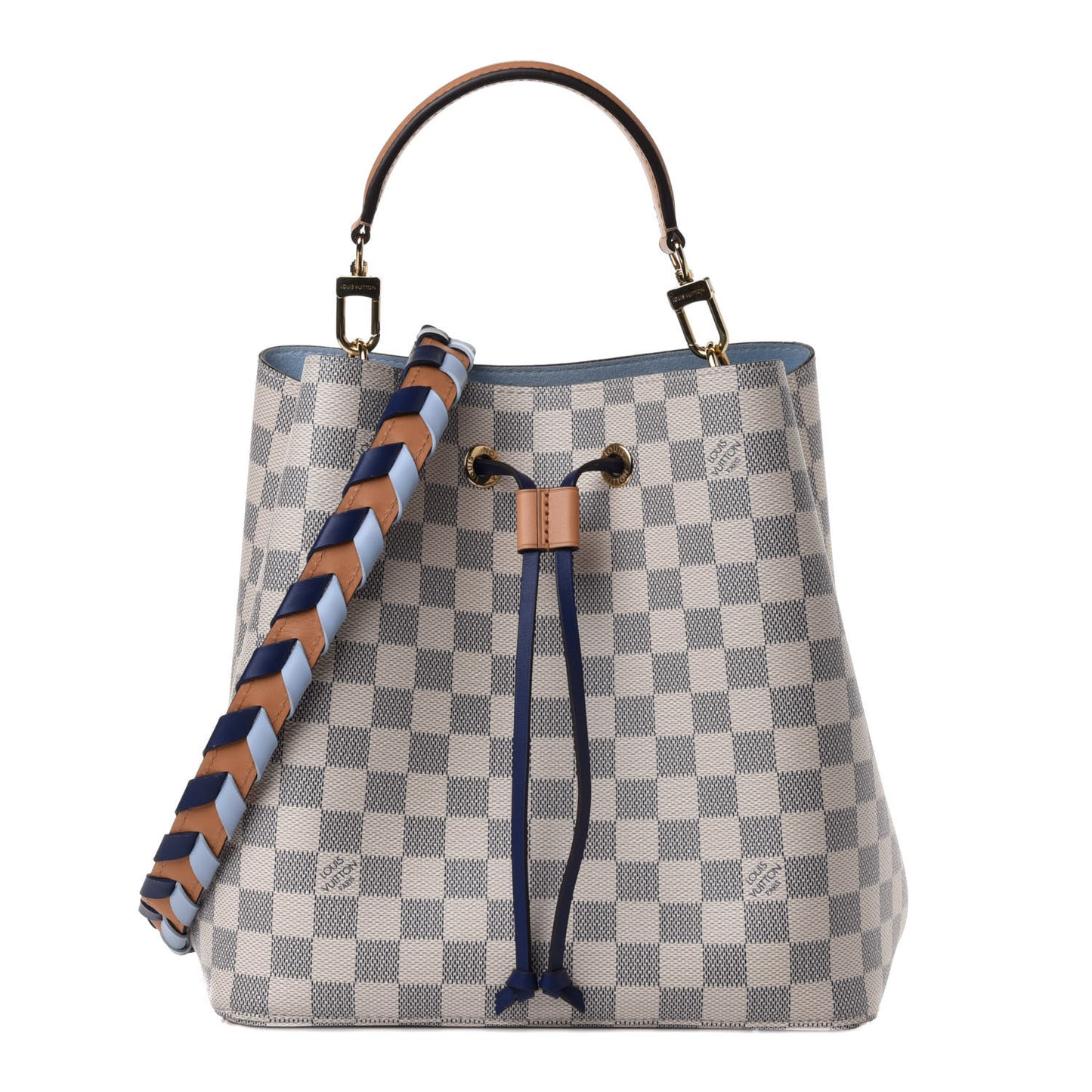 Damier Azur Braided Neonoe Blue