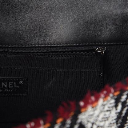 Chanel Tweed Quilted Calfskin Coco Corset Flap Multicolor 9 of 11