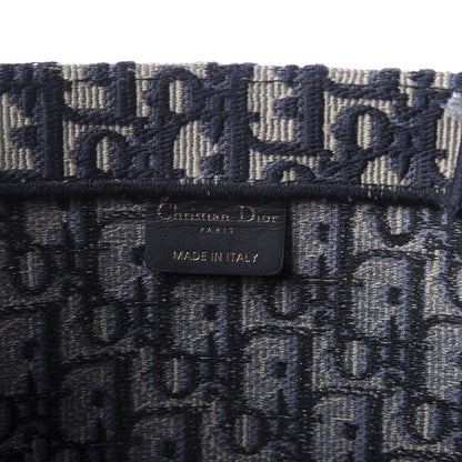 Christian Dior Oblique Book Tote Blue Multicolor 8 of 10