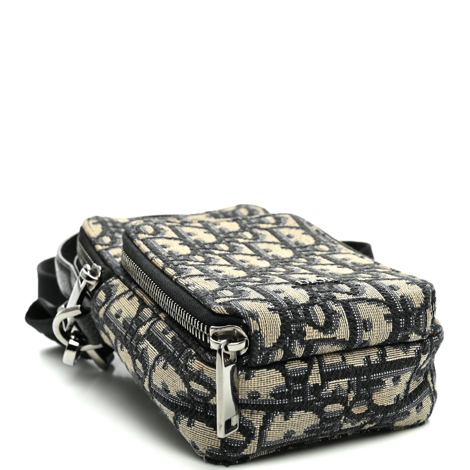 Christian Dior Oblique Micro Rider Pouch Blue 4 of 9