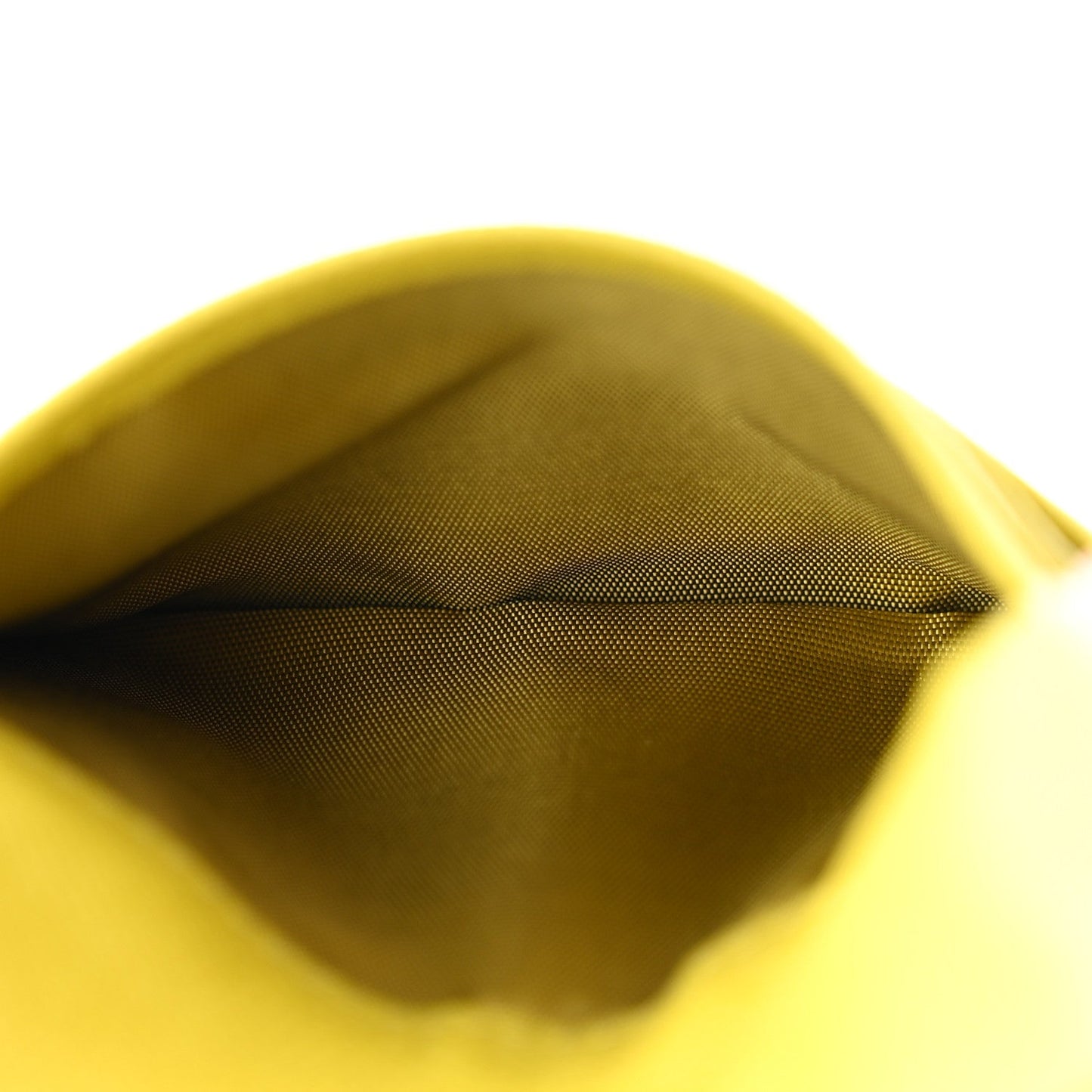 Grained Calfskin Flap Card Holder Lemon Grass