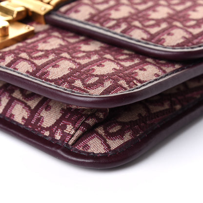 Christian Dior Oblique DiorAddict Flap Bag Burgundy 12 of 12