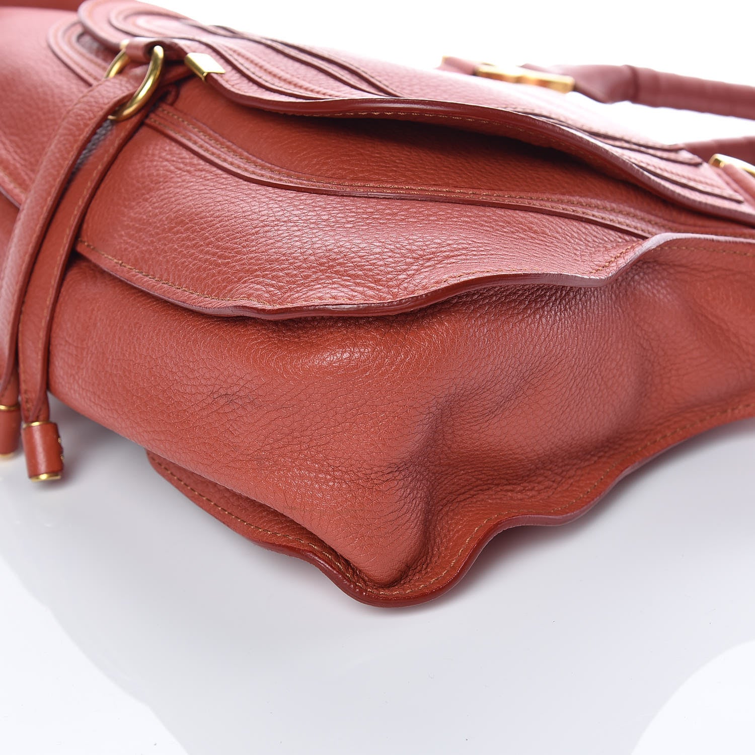 Chloe Calfskin Medium Marcie Satchel Maple Leaf 6 of 9