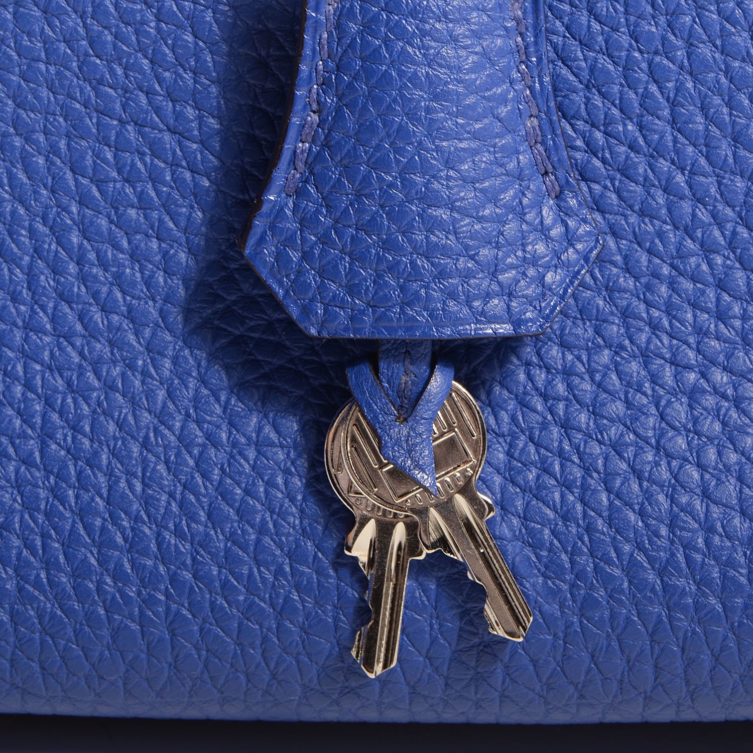 Hermes Togo Birkin 35 Bleu Electrique 13 of 21
