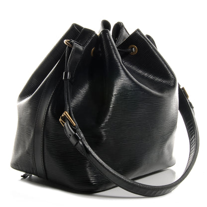 Louis Vuitton Epi Petit Noe Noir 3 of 10