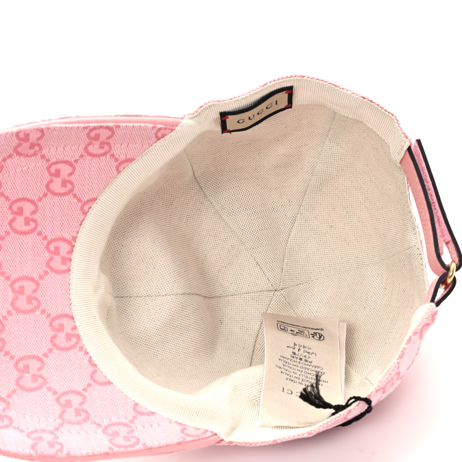 Gucci Monogram New GG Baseball Hat XS Soft Cotton Candy 7 of 9