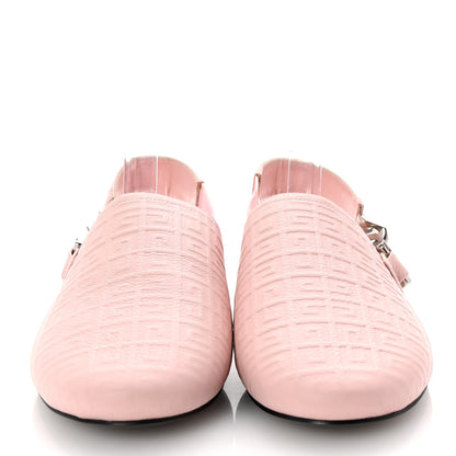 Givenchy Calfskin G Chain Slingback Mules 37.5 Blush Pink 3 of 10