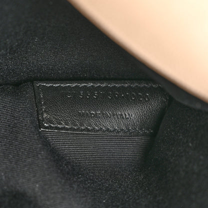 Saint Laurent Grain De Poudre Uptown Pouch Dark Beige 6 of 9