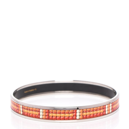 Hermes Enamel Printed Narrow Bracelet 70 3 of 7