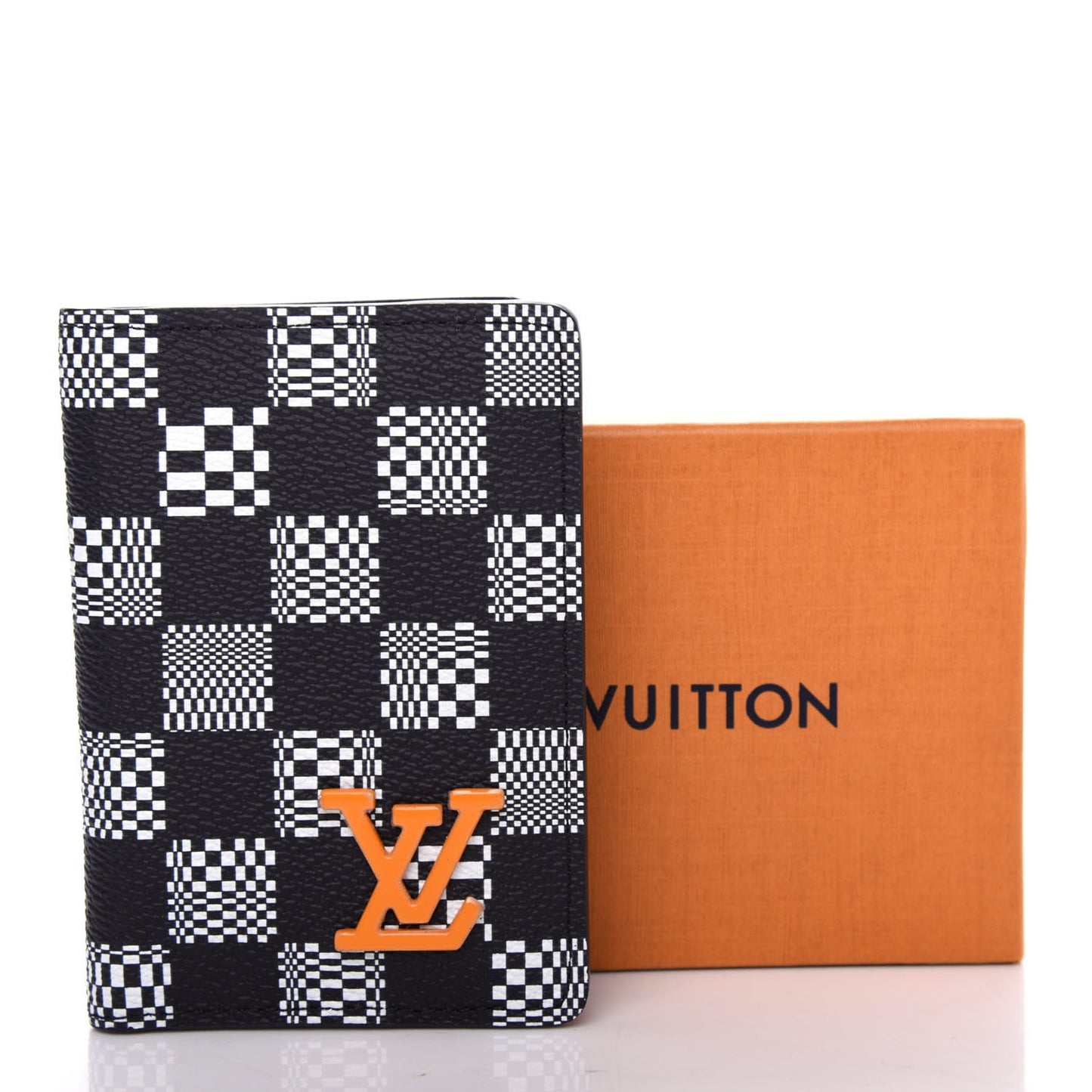 Damier Distorted Pocket Organizer