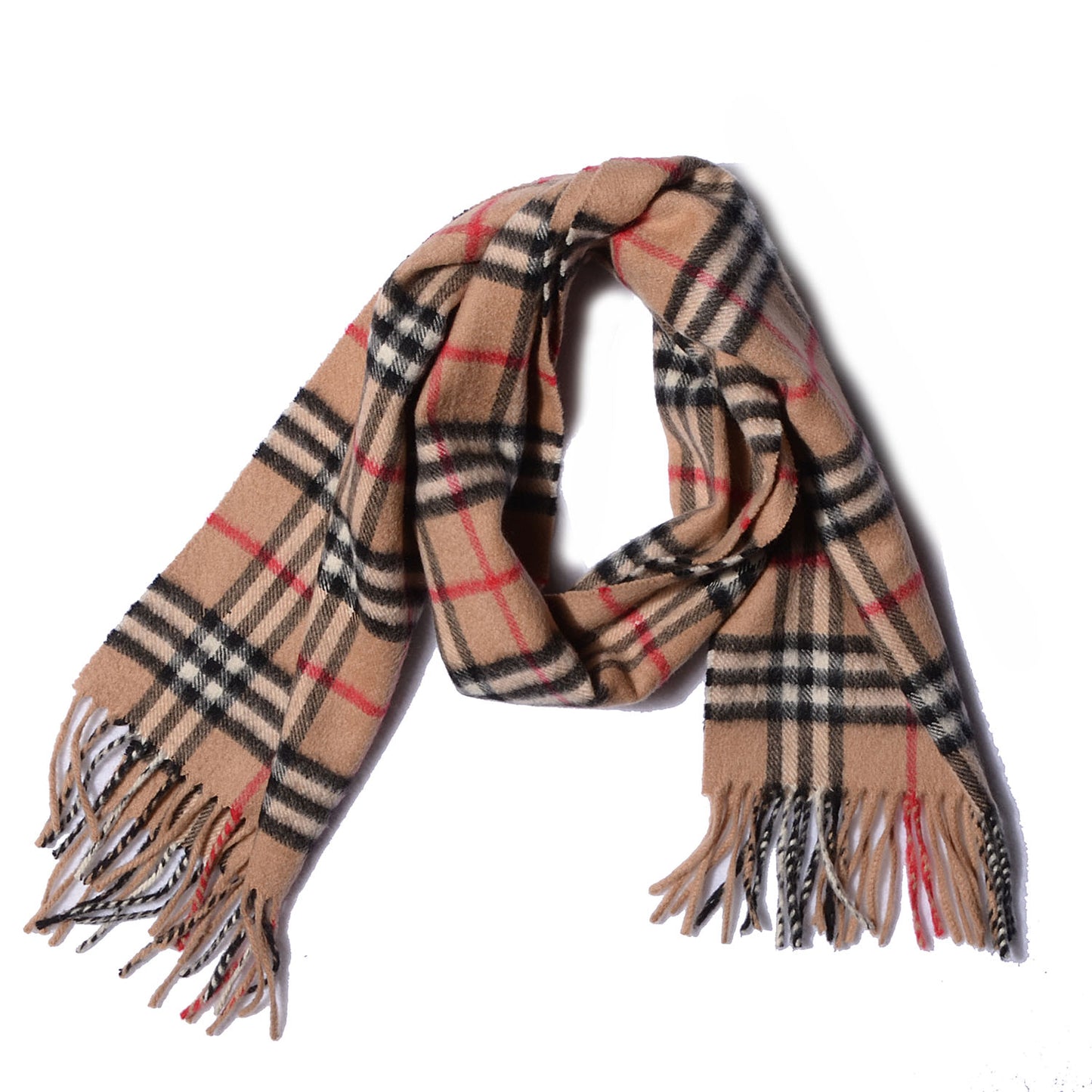 Cashmere Icon Check Scarf