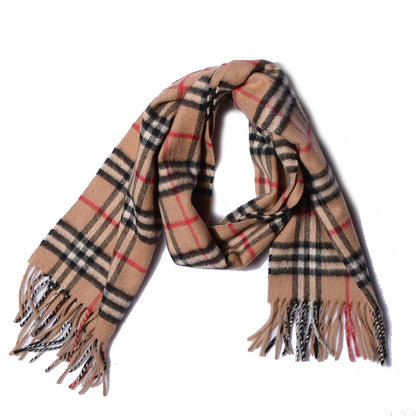 Burberry Cashmere Icon Check Scarf 1 of 4