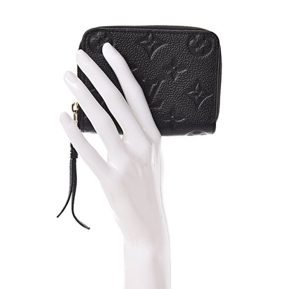 Louis Vuitton Empreinte Zippy Coin Purse Black 2 of 7