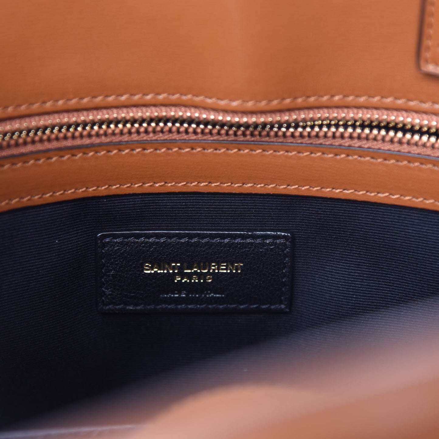 Calfskin Small Manhattan Shopper Tote Brick