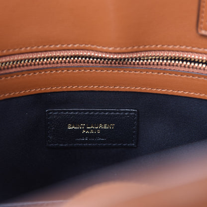 Saint Laurent Calfskin Small Manhattan Shopper Tote Brick 8 of 10