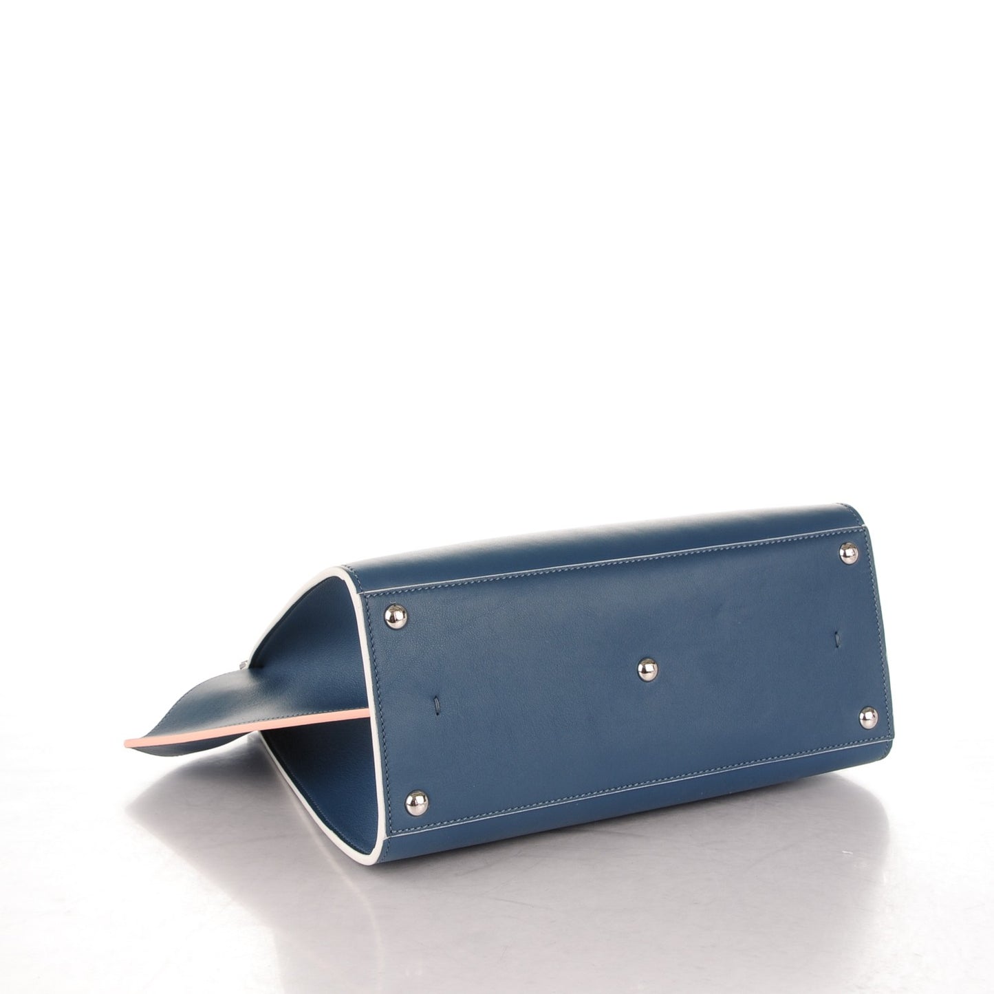 Vitello Dolce Century Petite 3Jours Tote Pavone
