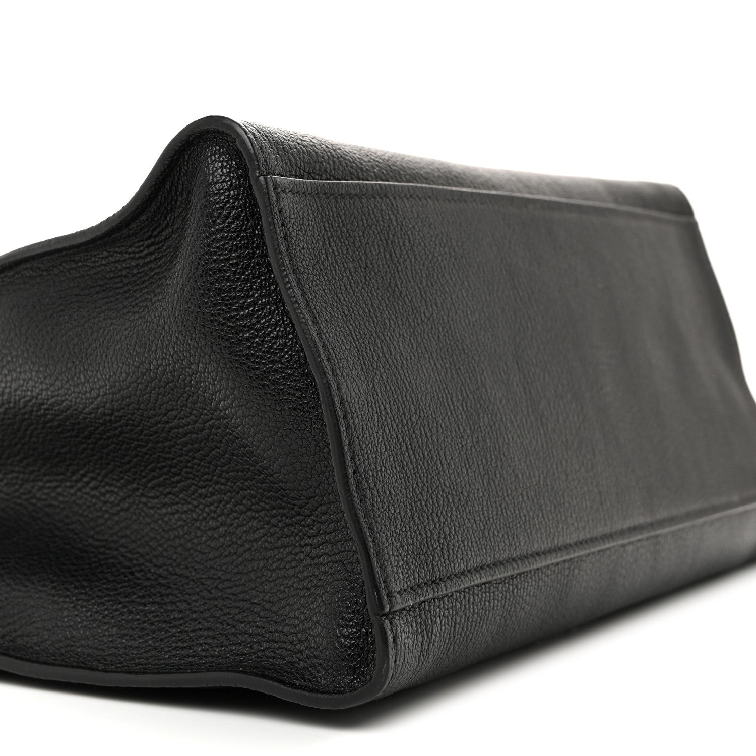 Miu Miu Goatskin Madras Soft Calf Crystal Embellished Tote Black 10 of 14