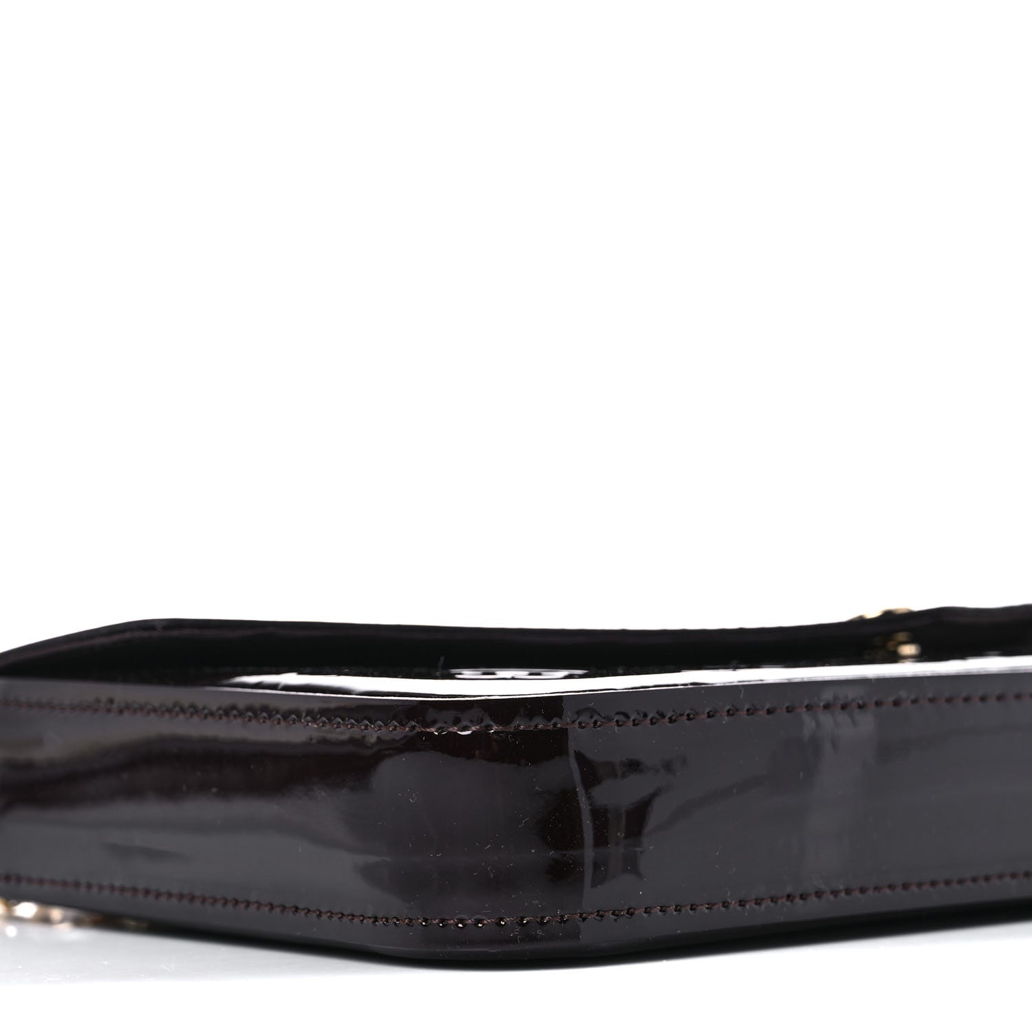 Louis Vuitton Vernis Pochette Felicie Chain Wallet Amarante 8 of 10