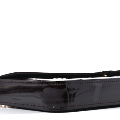 Louis Vuitton Vernis Pochette Felicie Chain Wallet Amarante 8 of 10