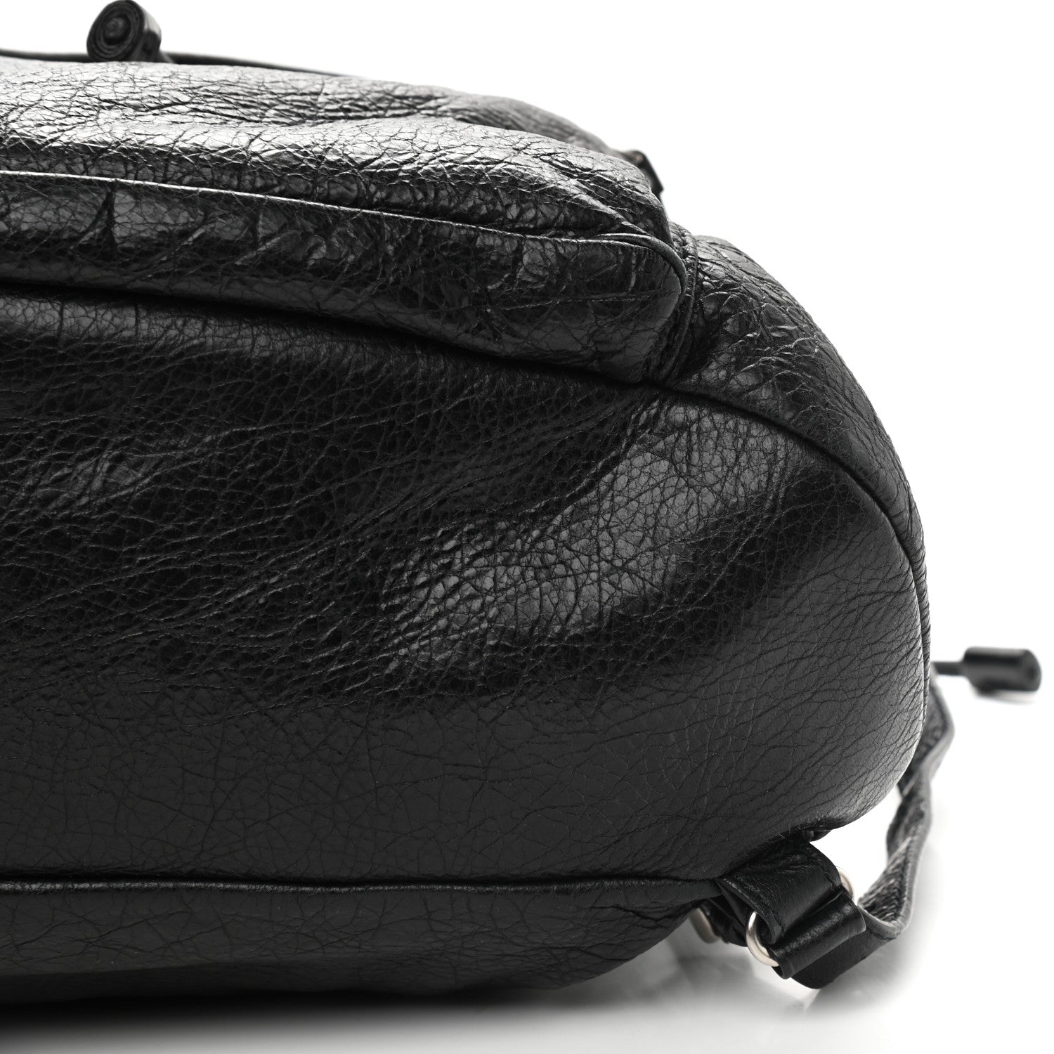 Balenciaga Agneau Classic Silver Hardware S Traveler Backpack Black 9 of 9