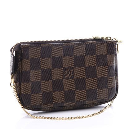 Louis Vuitton Damier Ebene Mini Pochette Accessories 2 of 10