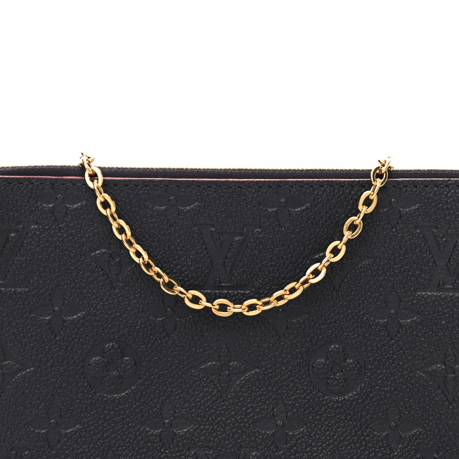 Louis Vuitton Empreinte Double Zip Pochette Marine Rouge 9 of 11