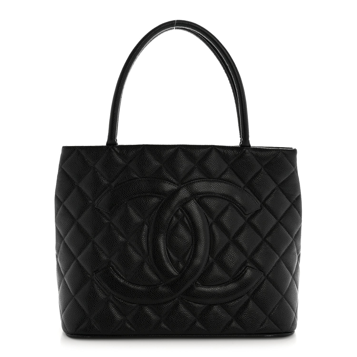 Chanel Caviar Quilted Medallion Tote Black 1 of 13