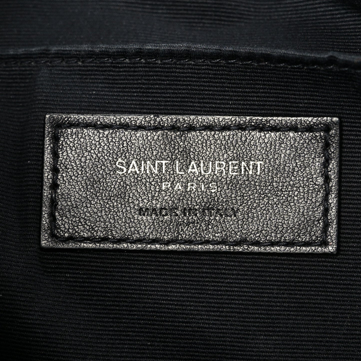 Calfskin Matelasse Monogram Lou Camera Bag Black