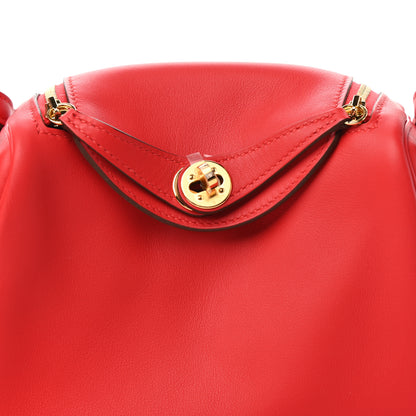 Hermes Swift Mini Lindy 20 Rouge De Coeur 7 of 10