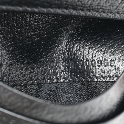Gucci X BALENCIAGA BB Monogram Web Ophidia Card Case Wallet Black 10 of 12