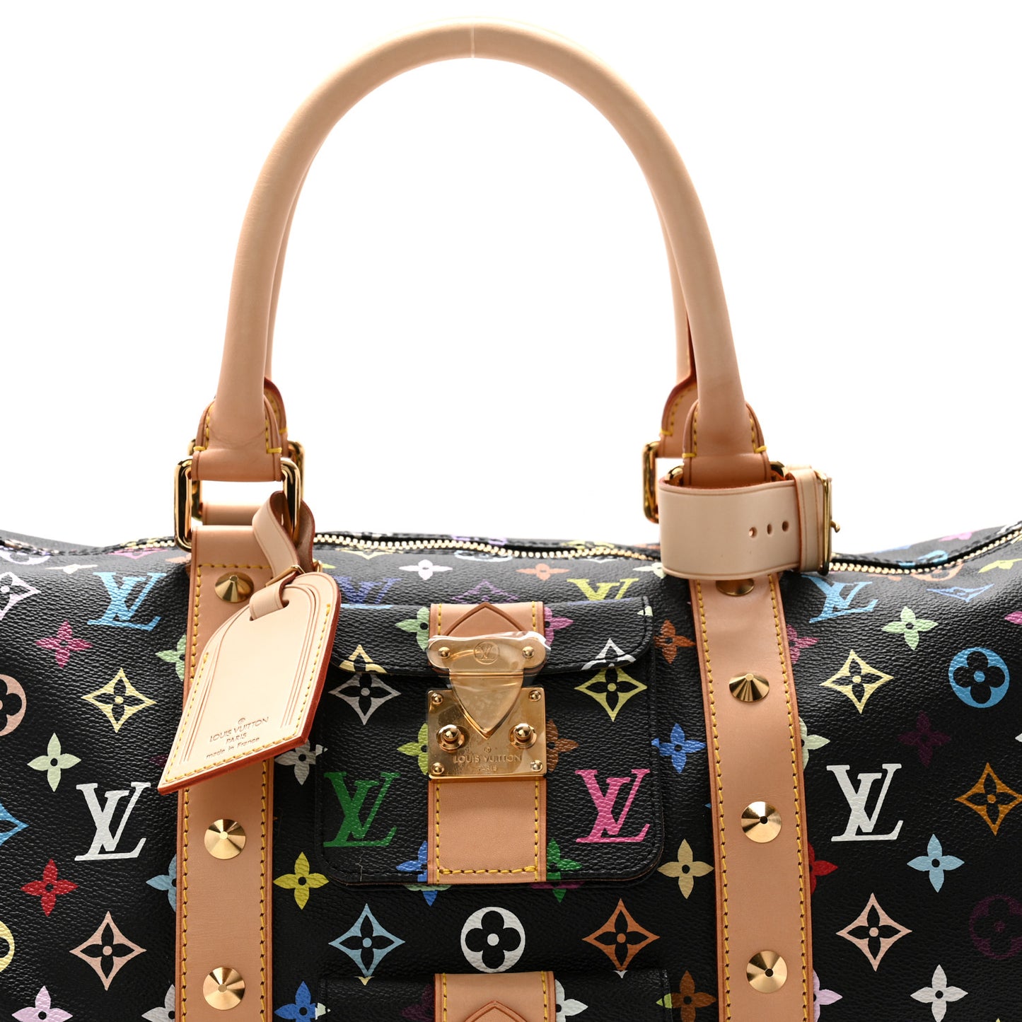 Monogram Multicolor Keepall 45 Black