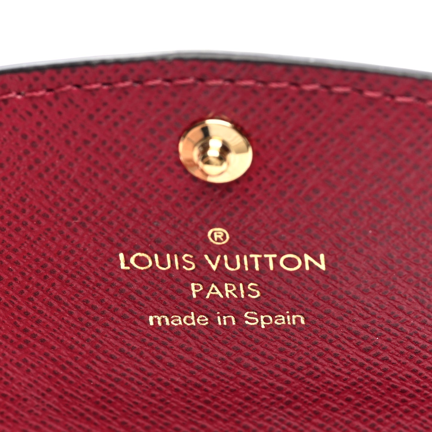 Monogram Rosalie Coin Purse Fuchsia