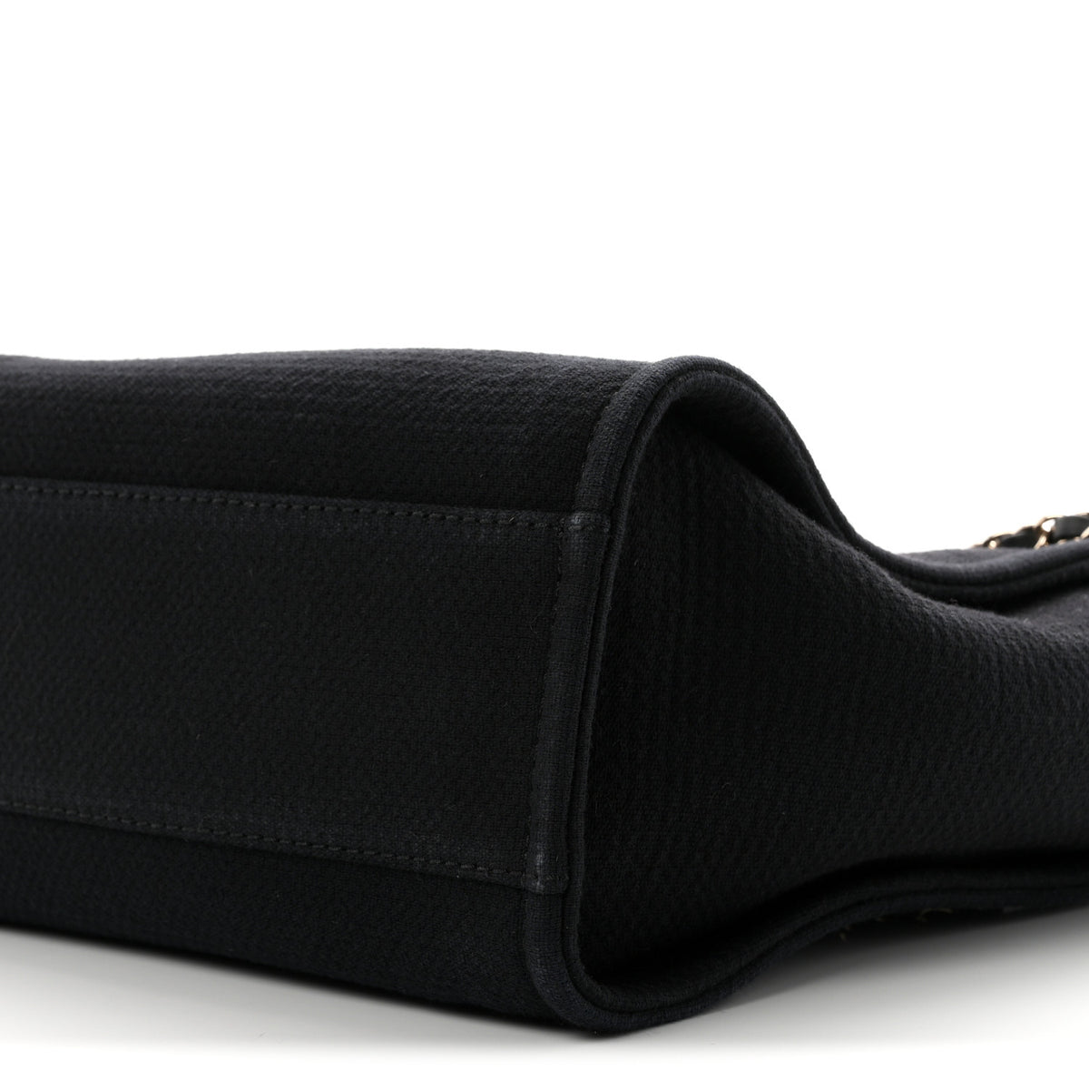 Mixed Fibers Small Deauville Tote Black