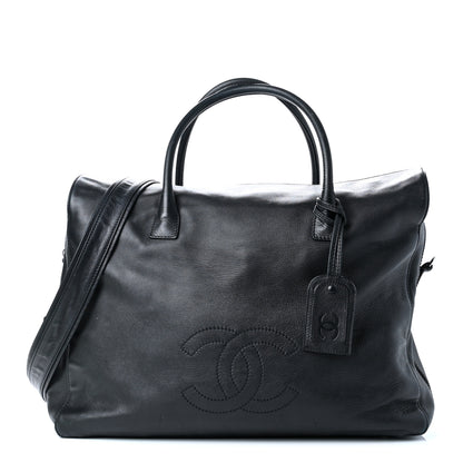Chanel Lambskin Timeless CC Duffle Bag Black 1 of 17