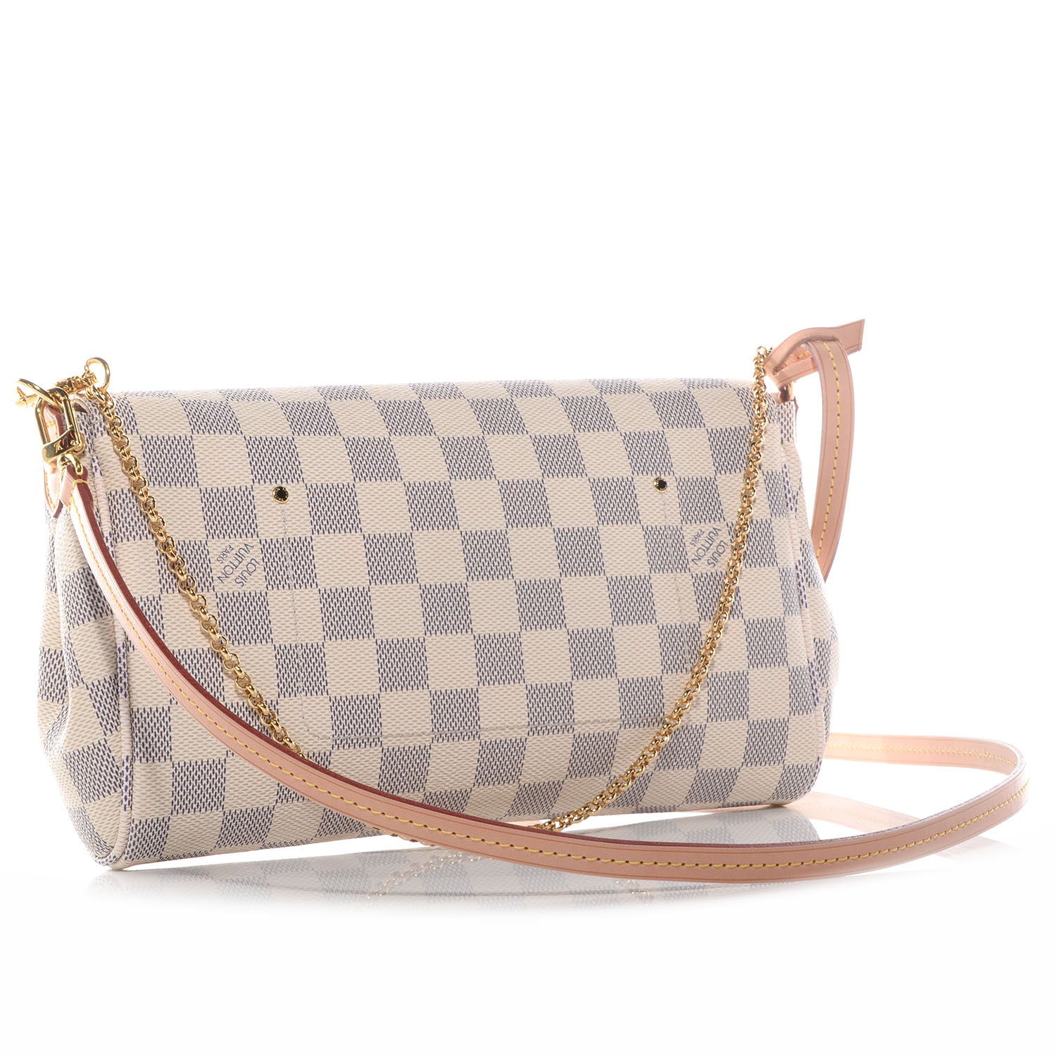 Louis Vuitton Damier Azur Favorite MM 3 of 8
