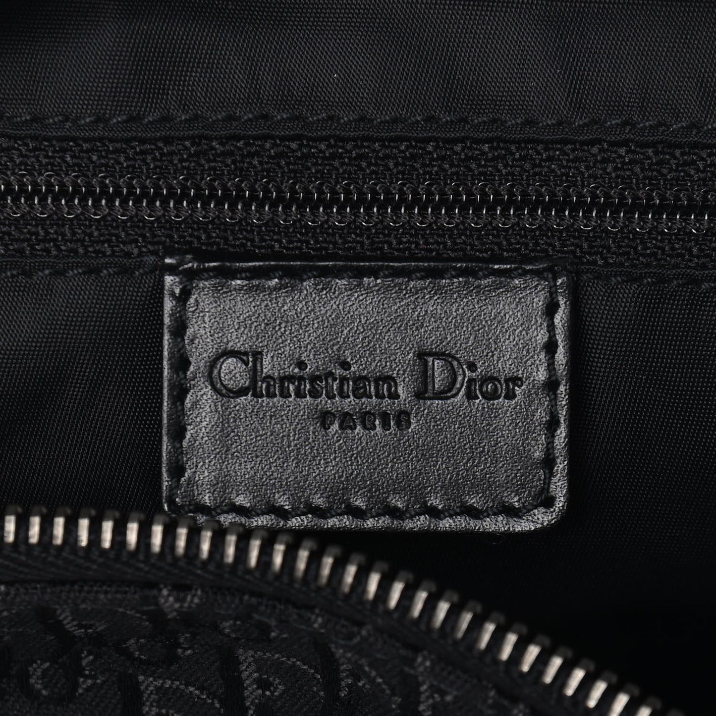 Monogram Street Chic Hobo Black