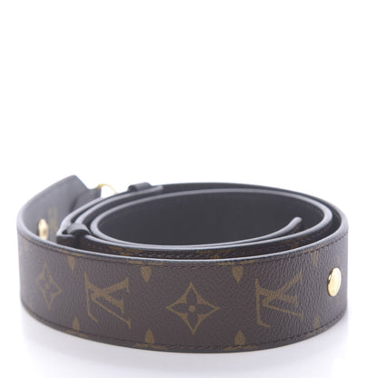 Louis Vuitton Monogram Bandouliere Shoulder Strap Black 2 of 5