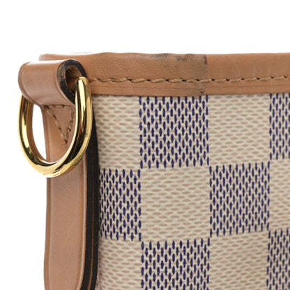Louis Vuitton Damier Azur Braided Neverfull MM Orange 12 of 13