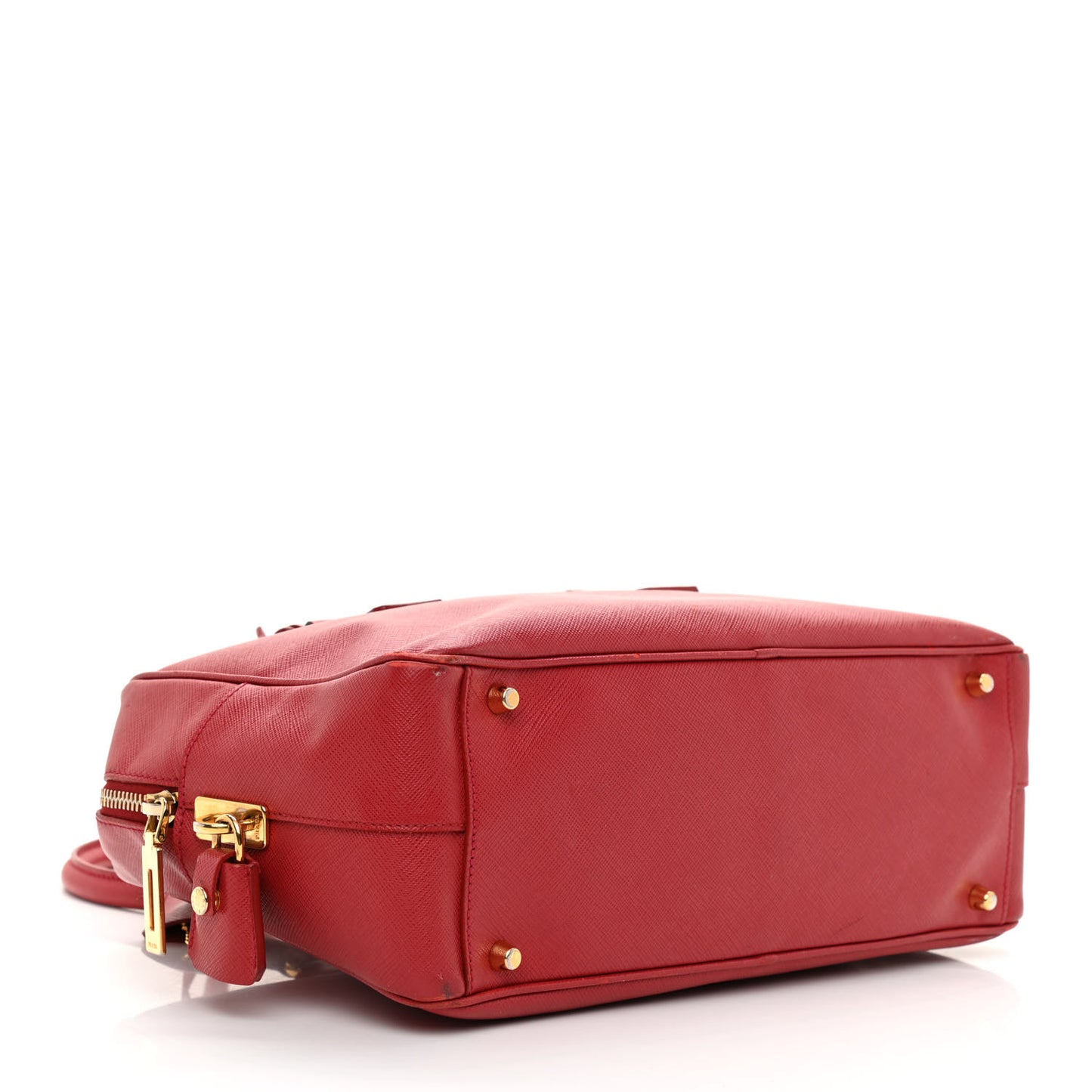 Saffiano Lux Bowler Fuoco