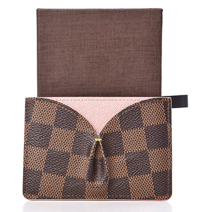 Louis Vuitton Damier Ebene Caissa Card Holder Rose Ballerine 9 of 9