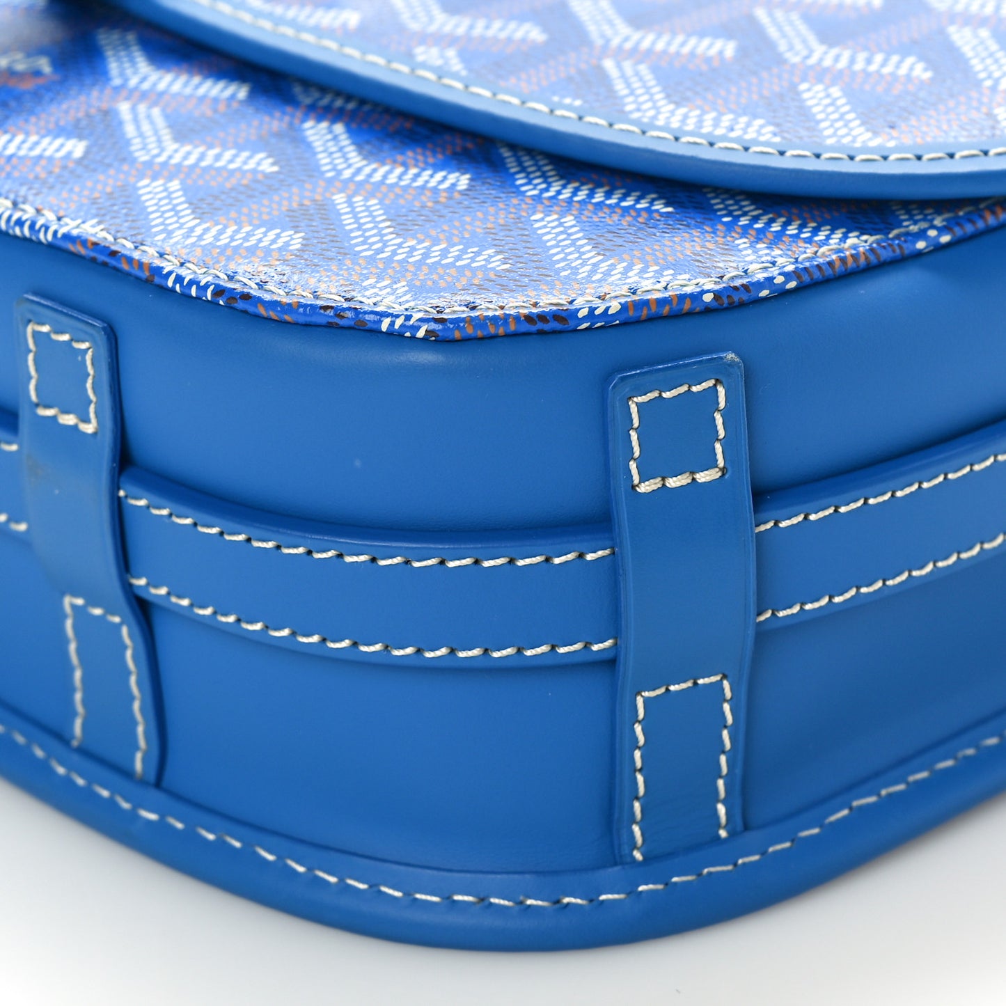 Goyardine Belvedere II PM Messenger Bag Sky Blue