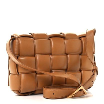 Bottega Veneta Nappa Maxi Intreccio Padded Cassette Crossbody Bag Caramel 3 of 12