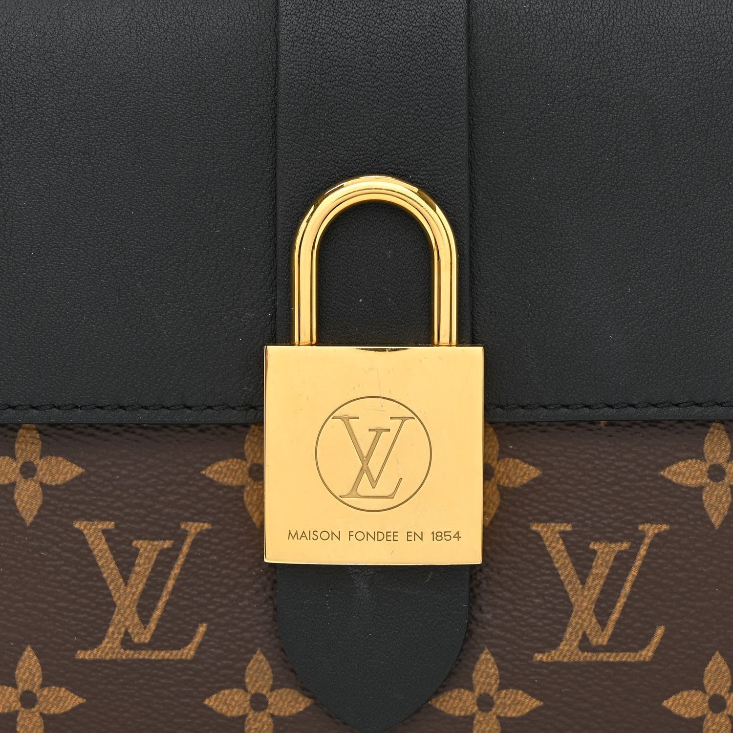 Louis Vuitton Monogram Locky BB Black 7 of 10