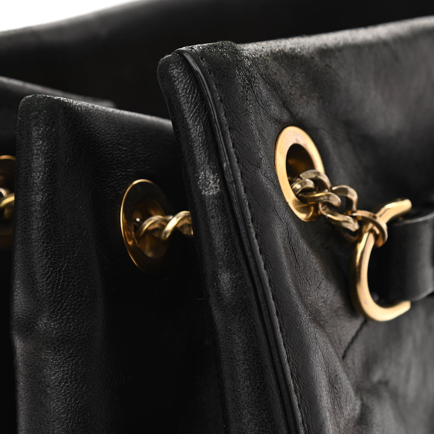 Lanvin Lambskin Quilted Medium Sugar Shoulder Bag Black 15 of 15