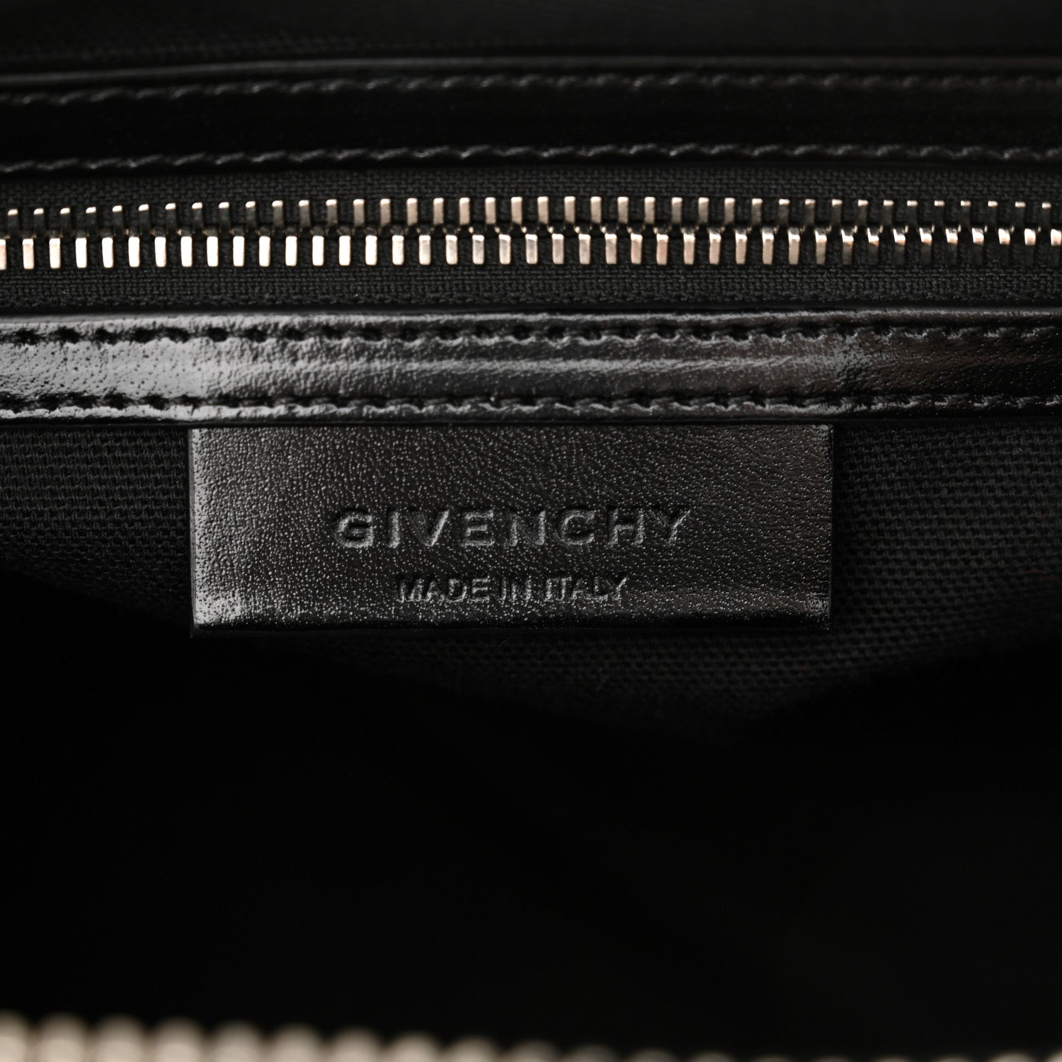 Givenchy Shiny Lord Calfskin Small Antigona Black 5 of 9