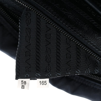 Prada Tessuto Nylon Saffiano Vela Messenger Bag Baltico 6 of 9